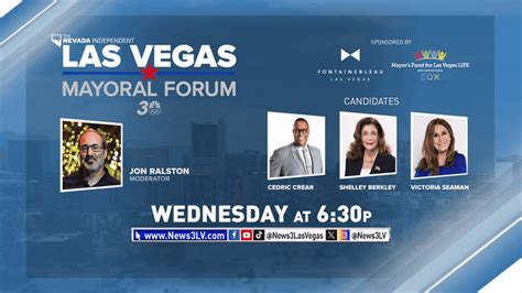 lv debate|las vegas mayoral debate.